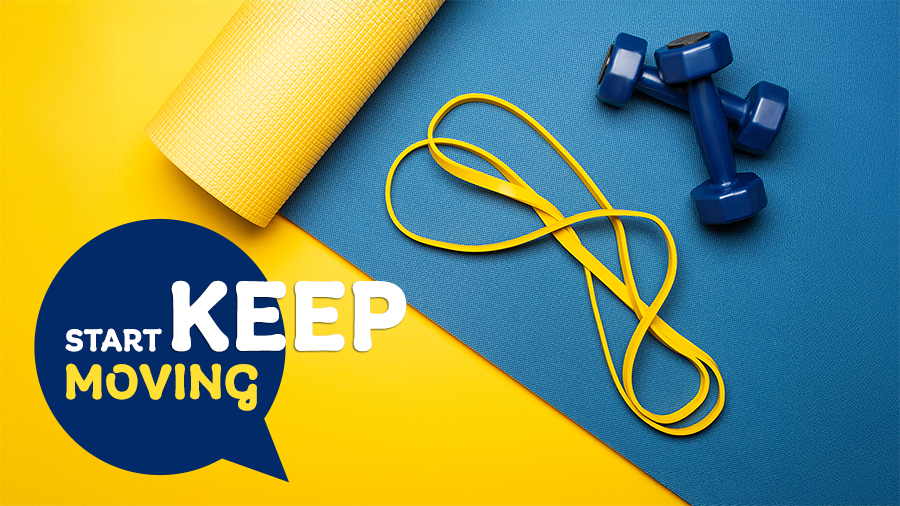 Beginner Workouts: Remember to start moving and keep moving
