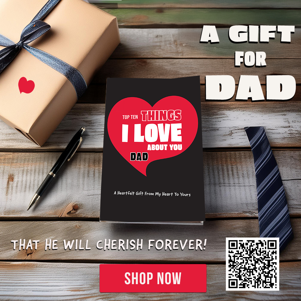 A Gift for Dad - A unique fill-in-the-blank and doodle journal for expressing your love for Dad.
